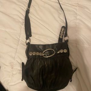 Makowsky authentic black handbag